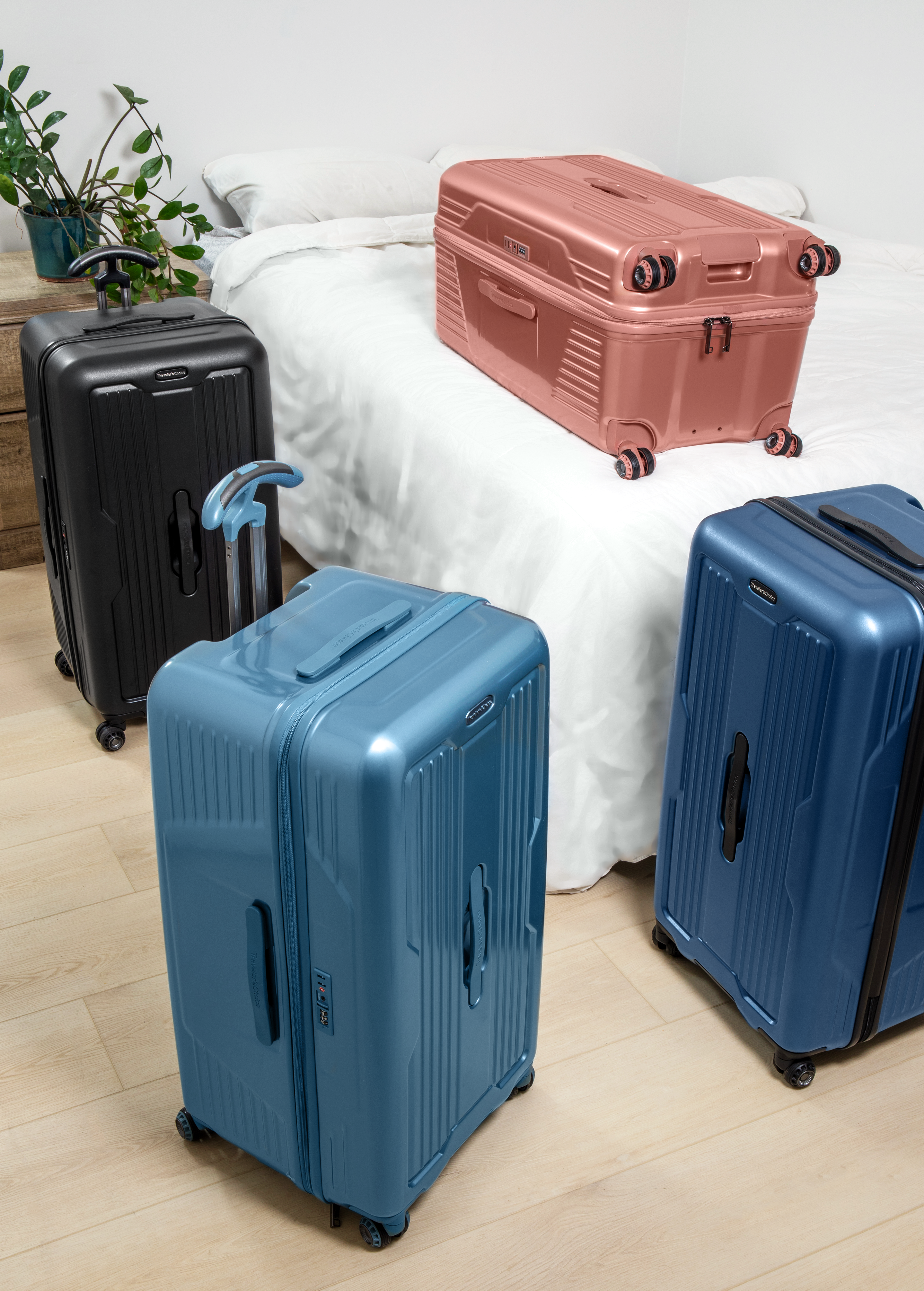RIMOWA Essential Trunk Plus Suitcase in Blue