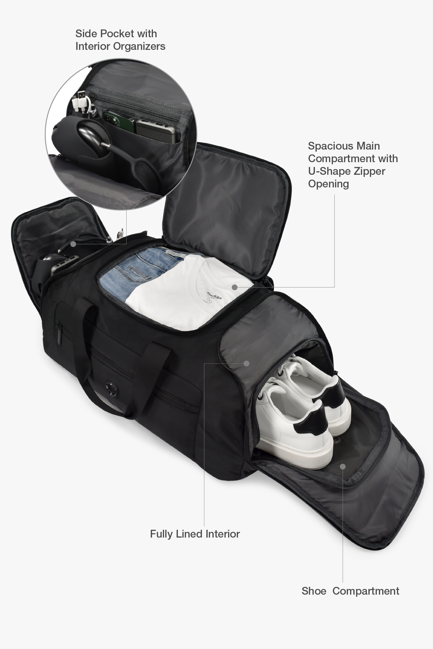 Cannonville 2-in-1 Duffel Backpack Water Resistant Traveler's Choice