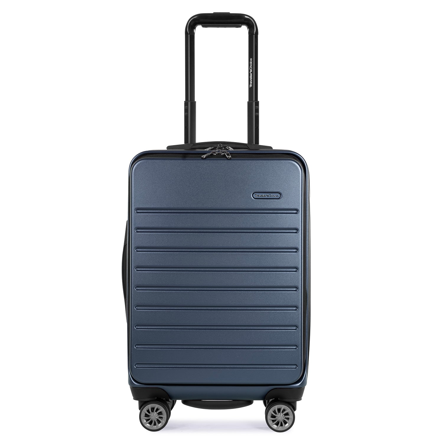 Mykel Front Pocket Carry-on 22&quot; Spinner Luggage