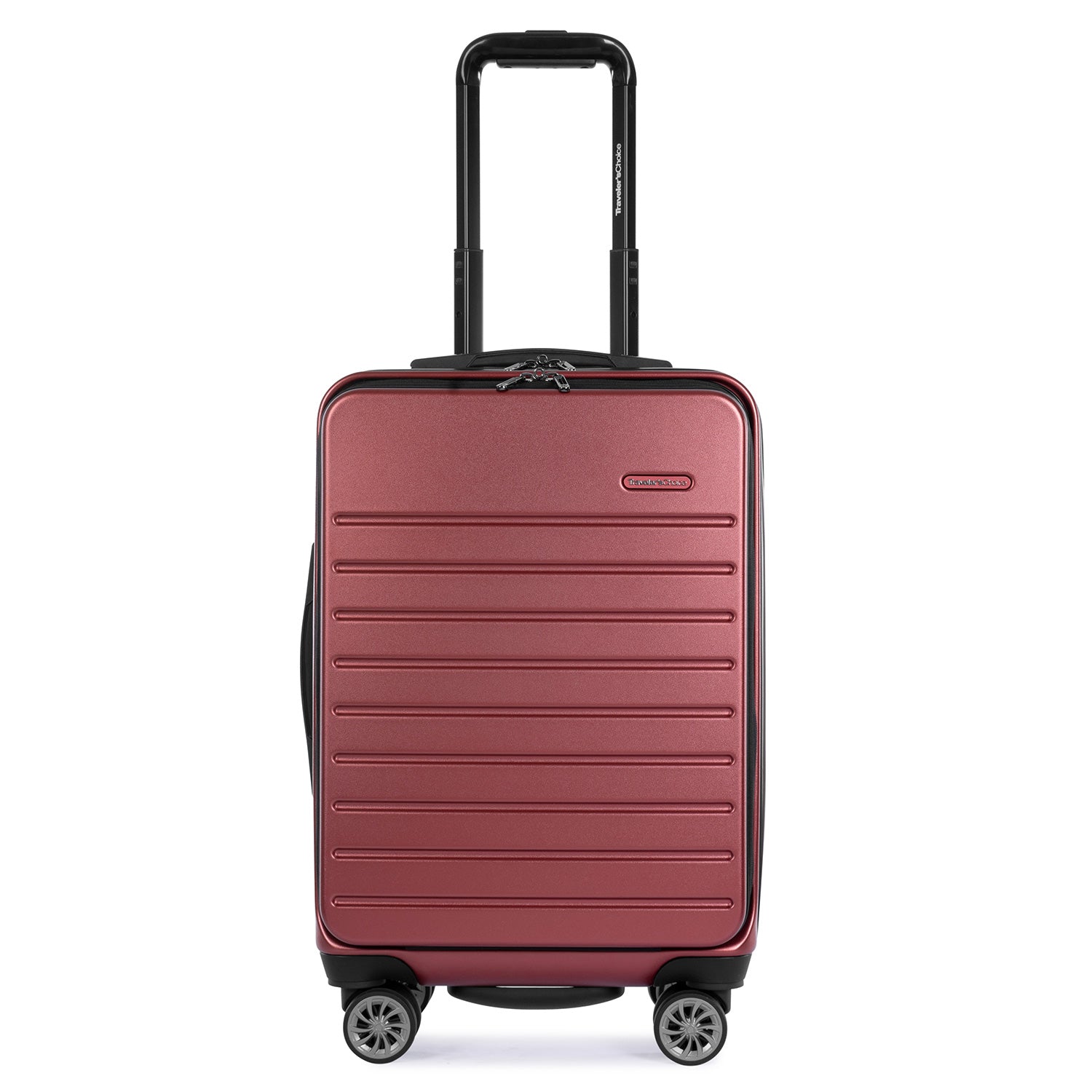 Mykel Front Pocket Carry-on 22&quot; Spinner Luggage