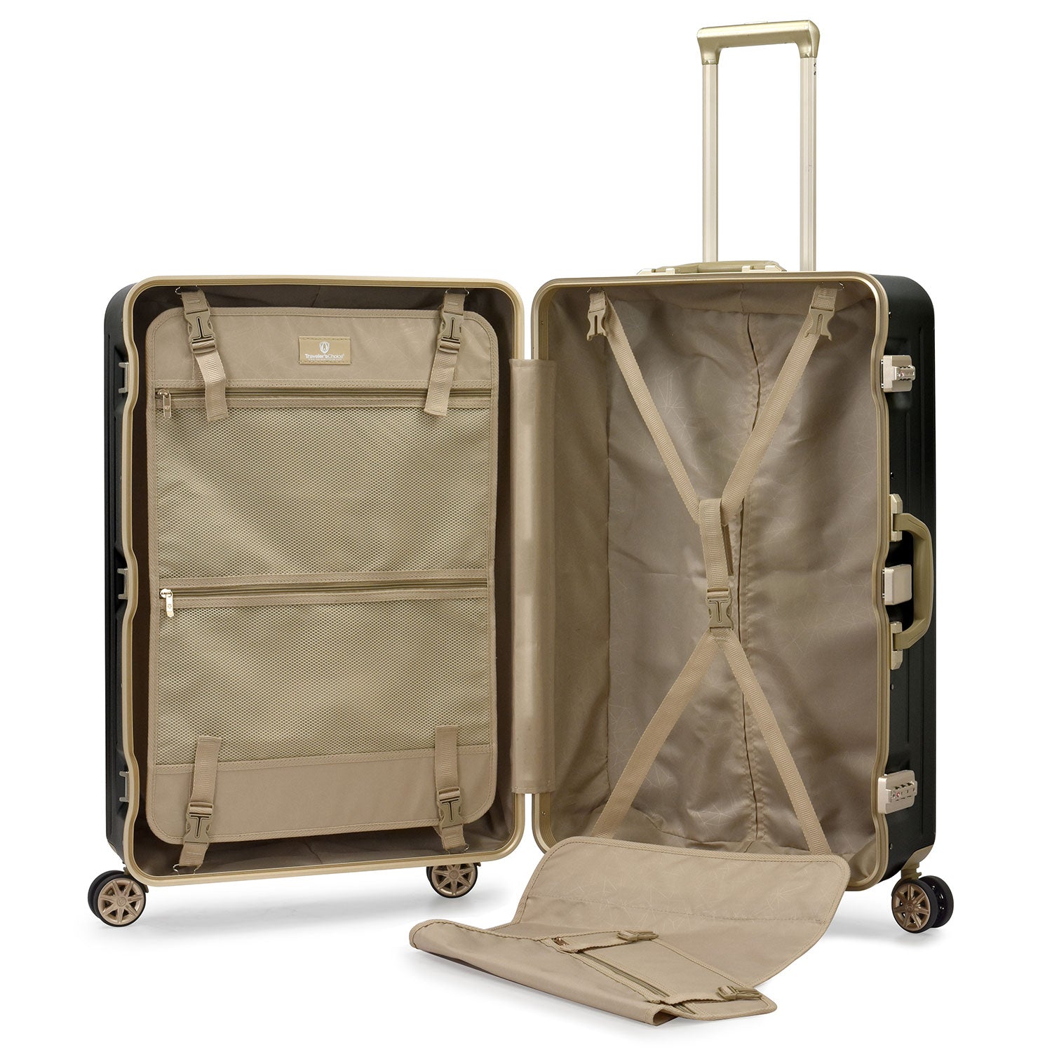 Monaghan 2-Piece Hardside Spinner Luggage Set