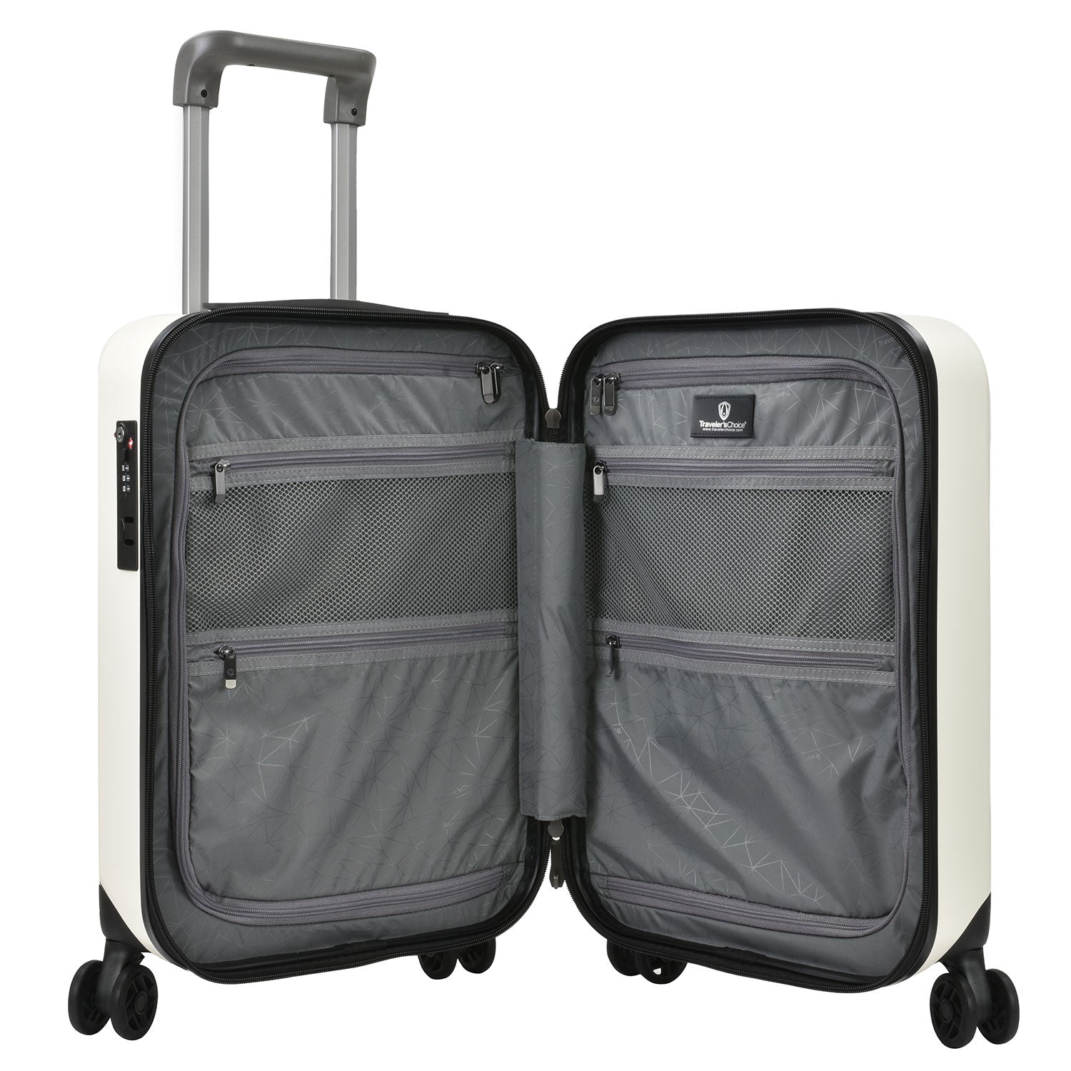 Skyee 2-Piece Hard Shell Spinner Luggage Set