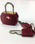 travel sentry approved tsa padlock with two keys travel accessory