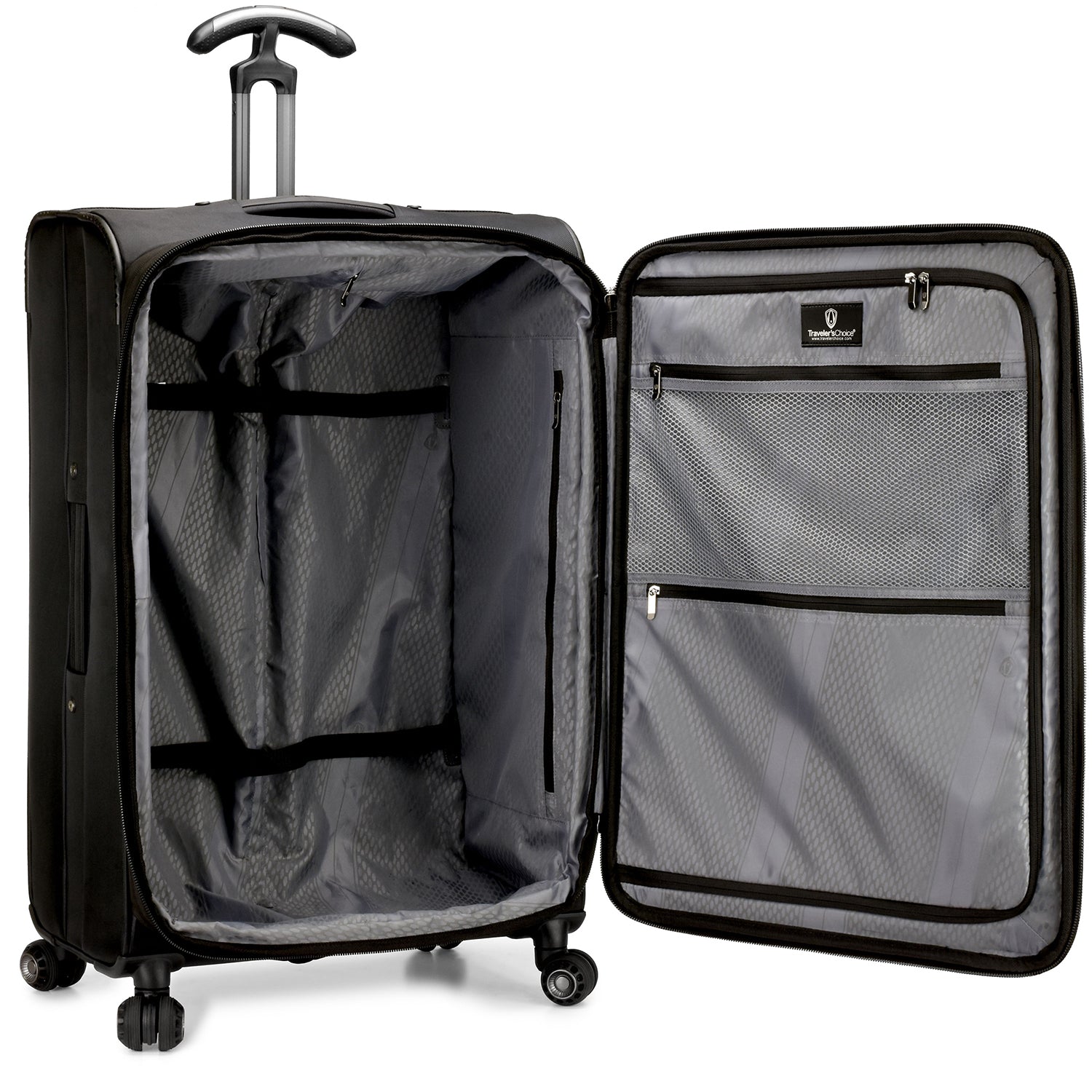 Silverwood Checked Softside Large 30&quot; Spinner Luggage