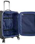 Lares Medium 26" Checked Softside Spinner Luggage