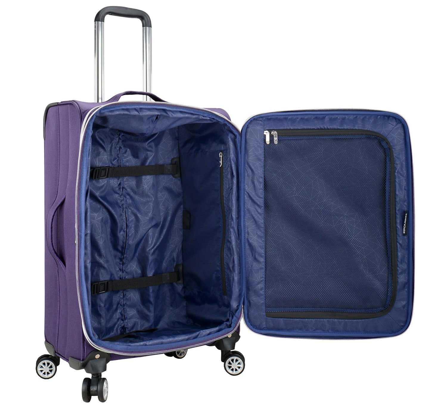 Lares Medium 26&quot; Checked Softside Spinner Luggage