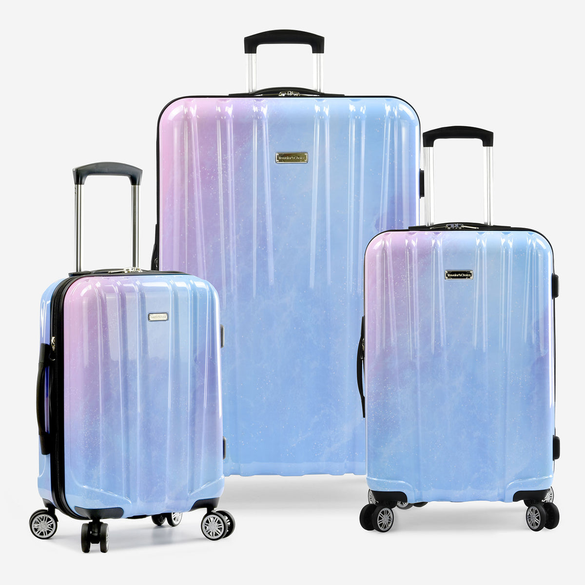 Rosetti amelia fashion expandable spinner luggage set outlet