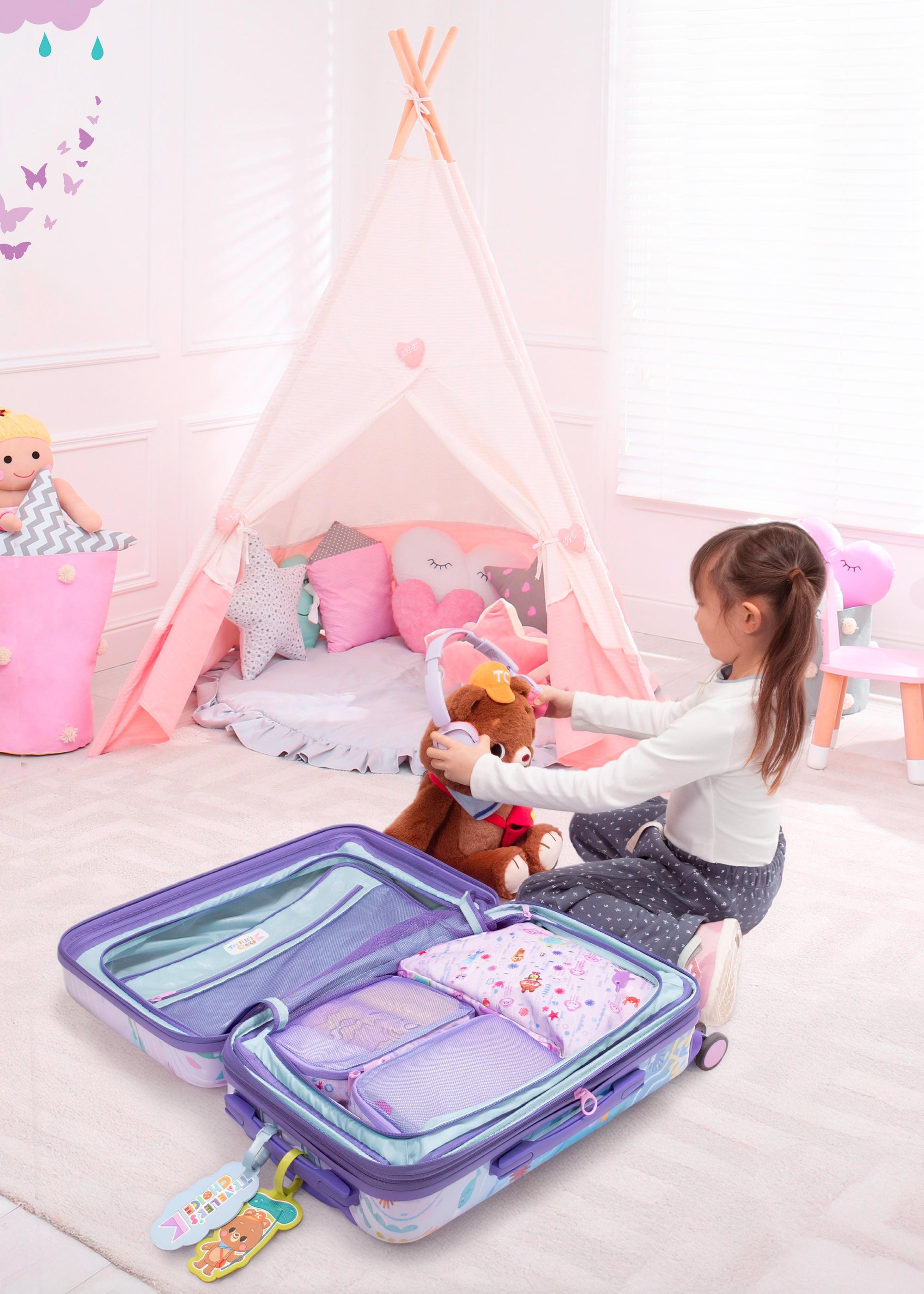 JoJo the Bear's Adventure Kids Carry-On