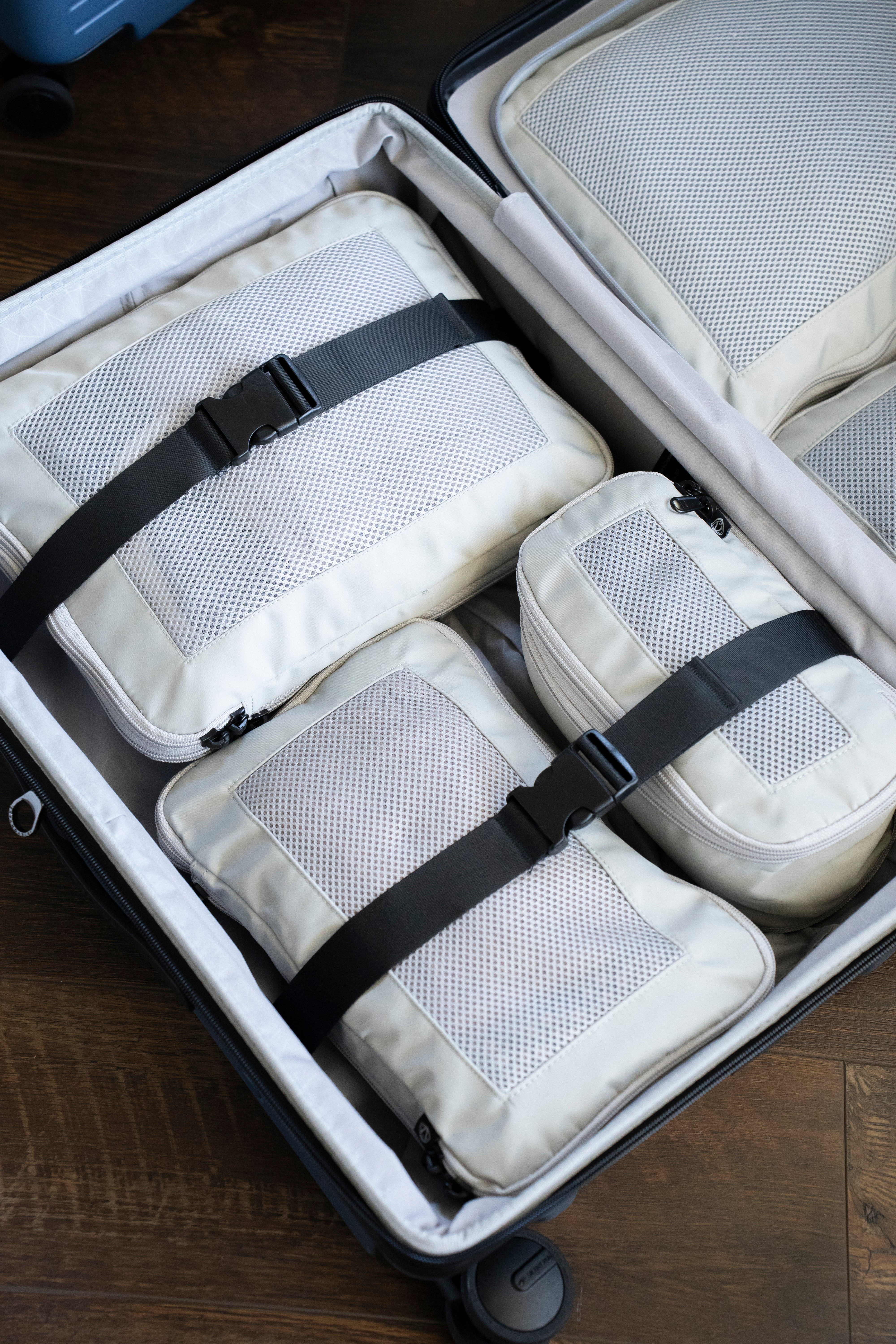 6-Piece Compression Packing Cubes with Antimicrobial Tech