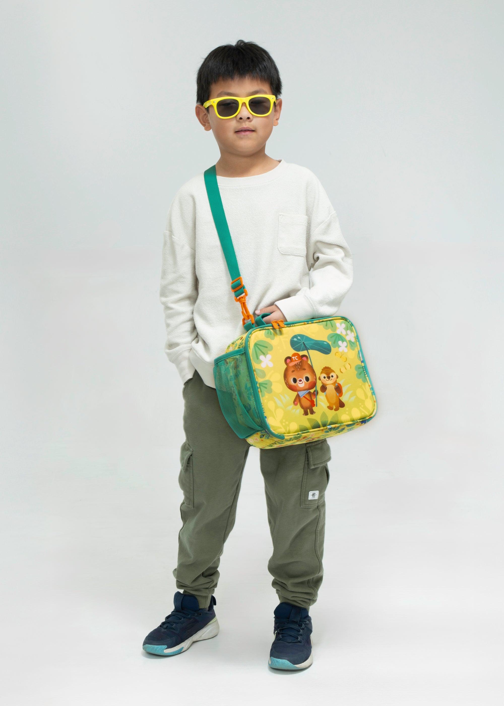 JoJo the Bear's Adventure Kids Lunch Bag