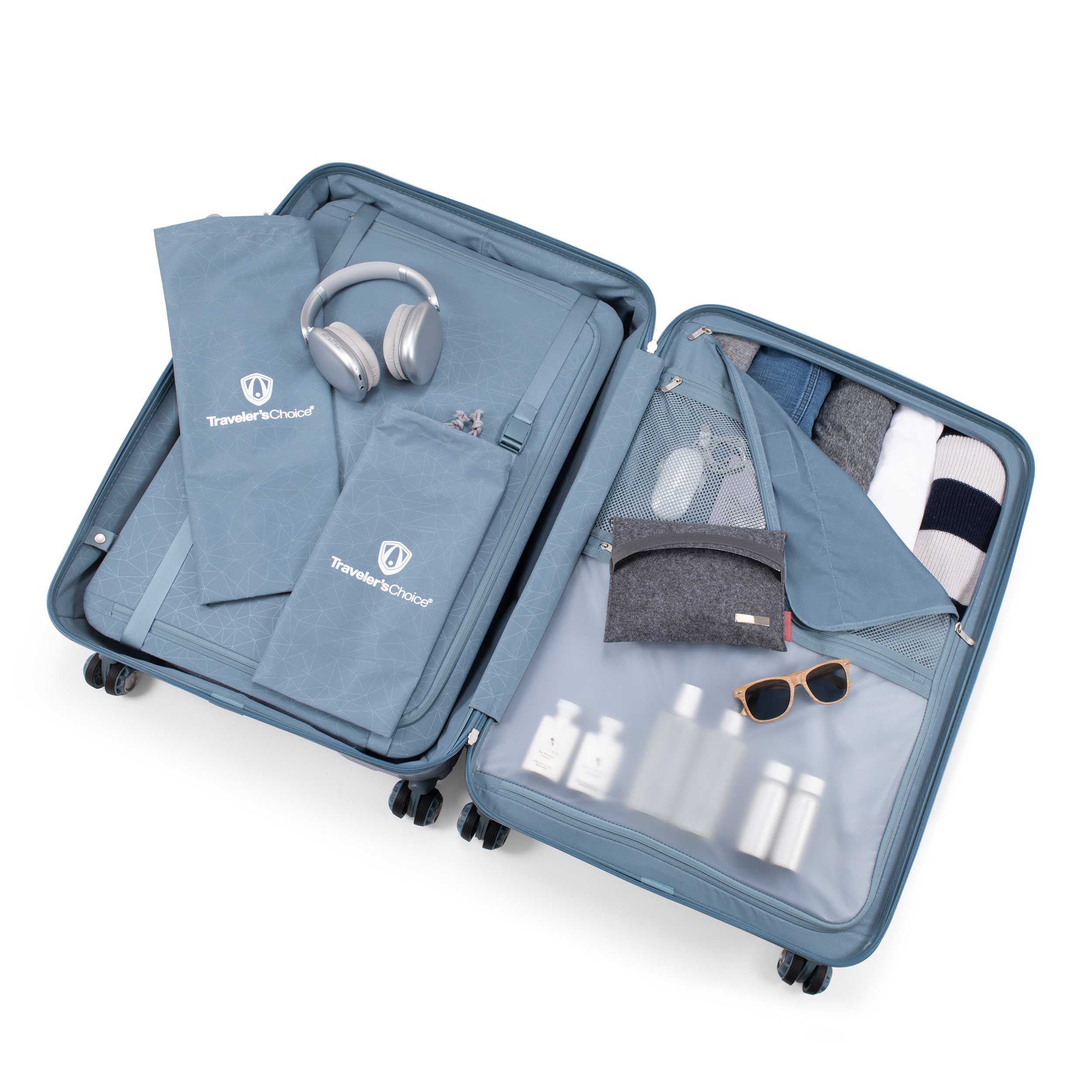 Ultimax 3-Piece Luggage Set with Free Accessories | Traveler's Choice