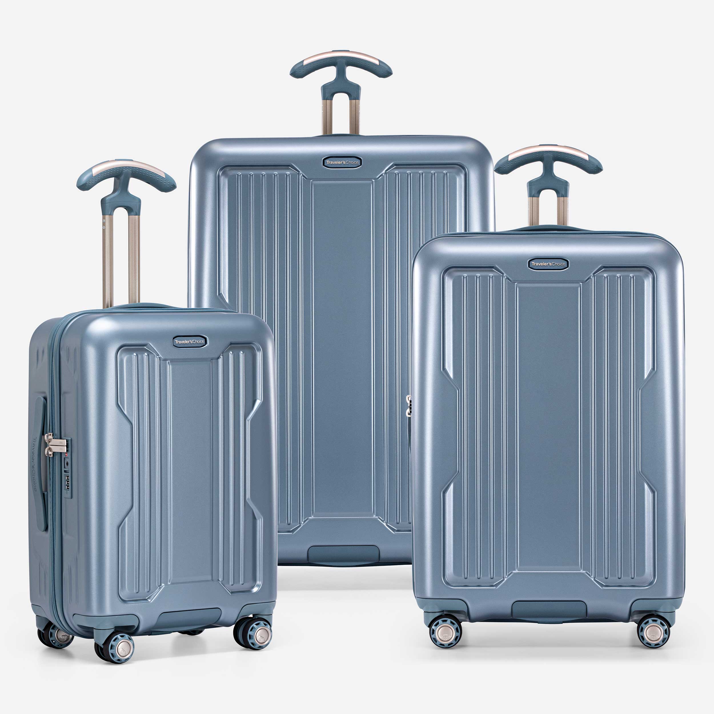 Ultimax 3-Piece Luggage Set with Free Accessories | Traveler's Choice
