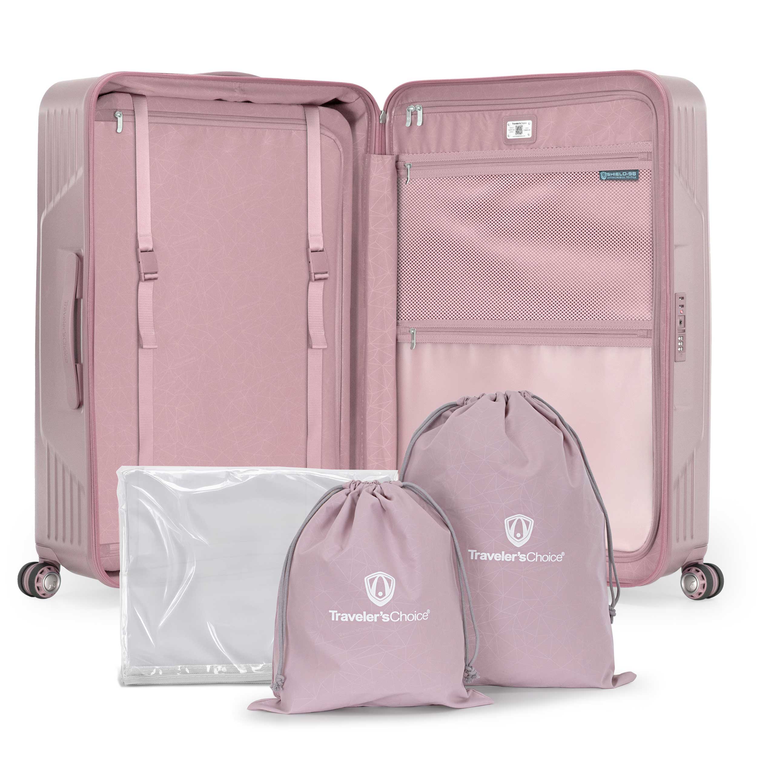 Ultimax 3-Piece Luggage Set with Free Accessories | Traveler's Choice