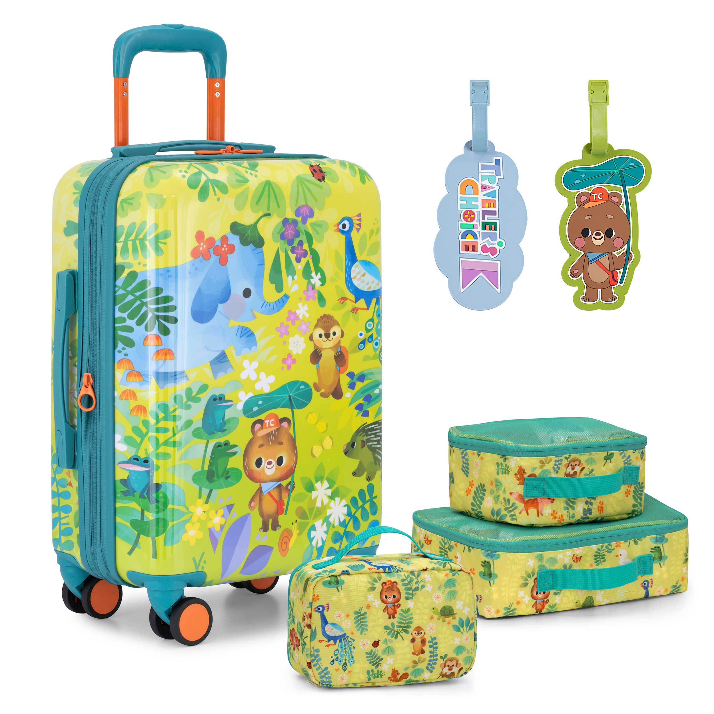 Kids Travel Bundle | JoJo the Bear 6PC Set | Traveler's Choice