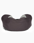 Back of the travel pillow, showing the exterior slip pocket
