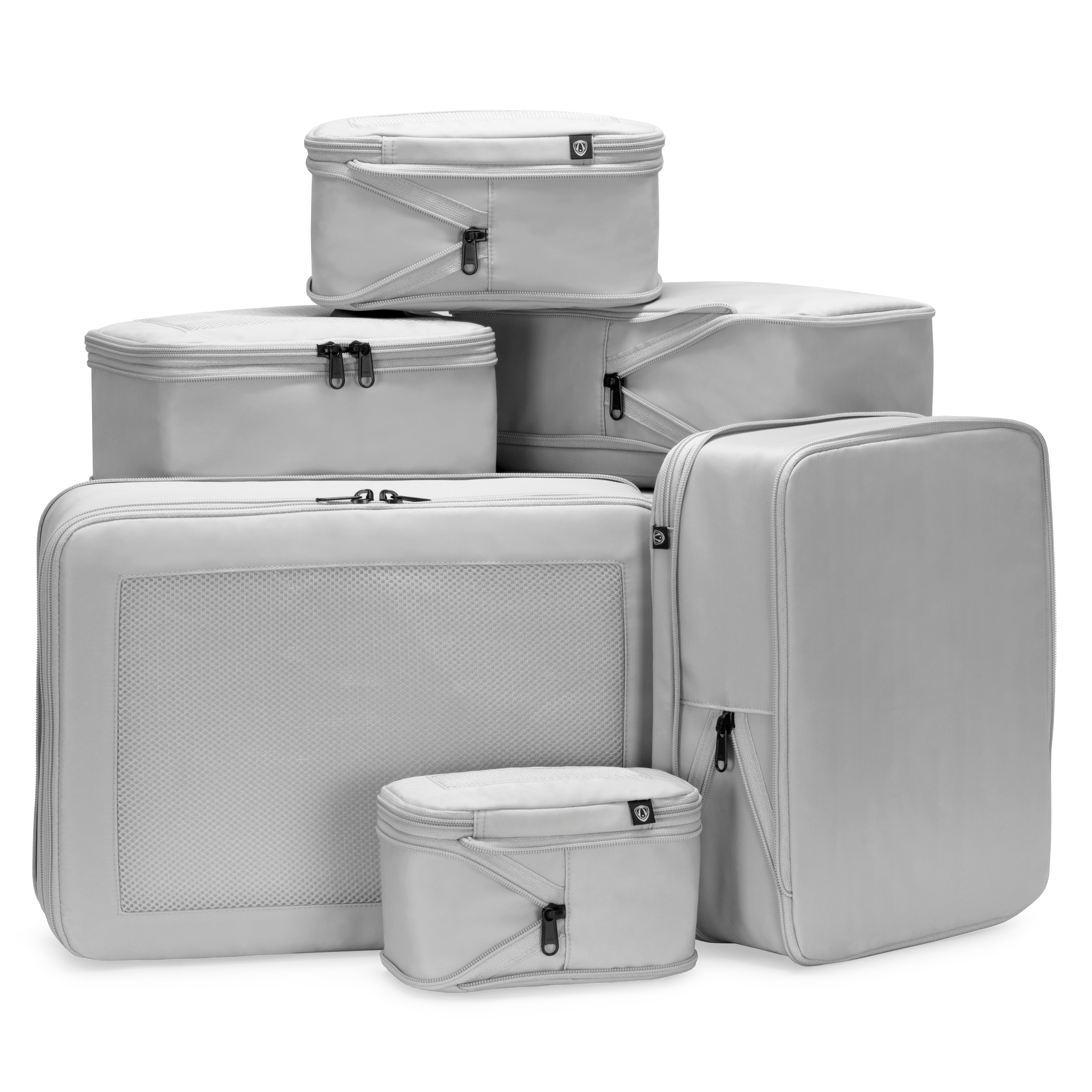 6-Piece Compression Packing Cubes with Antimicrobial Tech