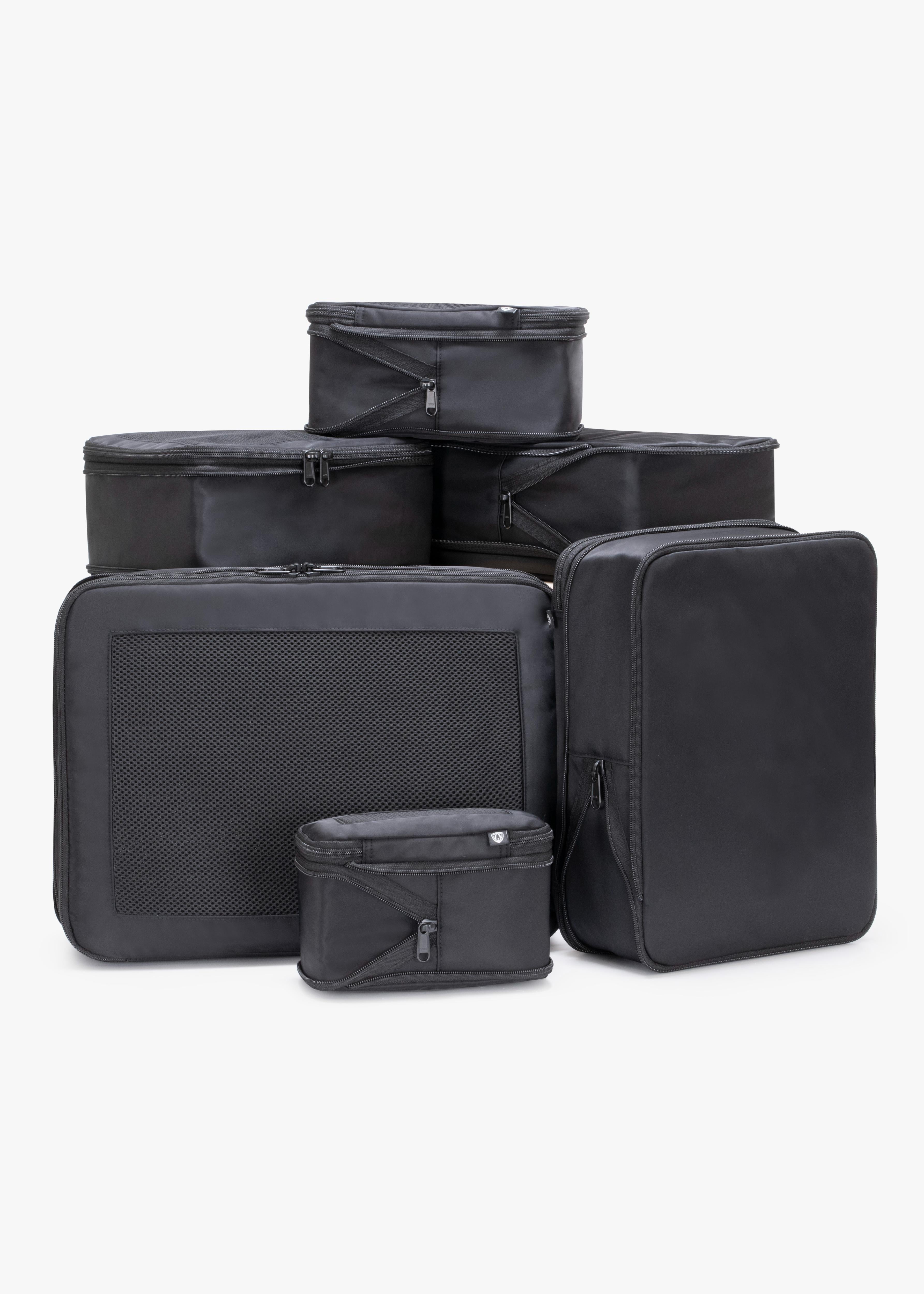 6-Piece Compression Packing Cubes with Antimicrobial Tech