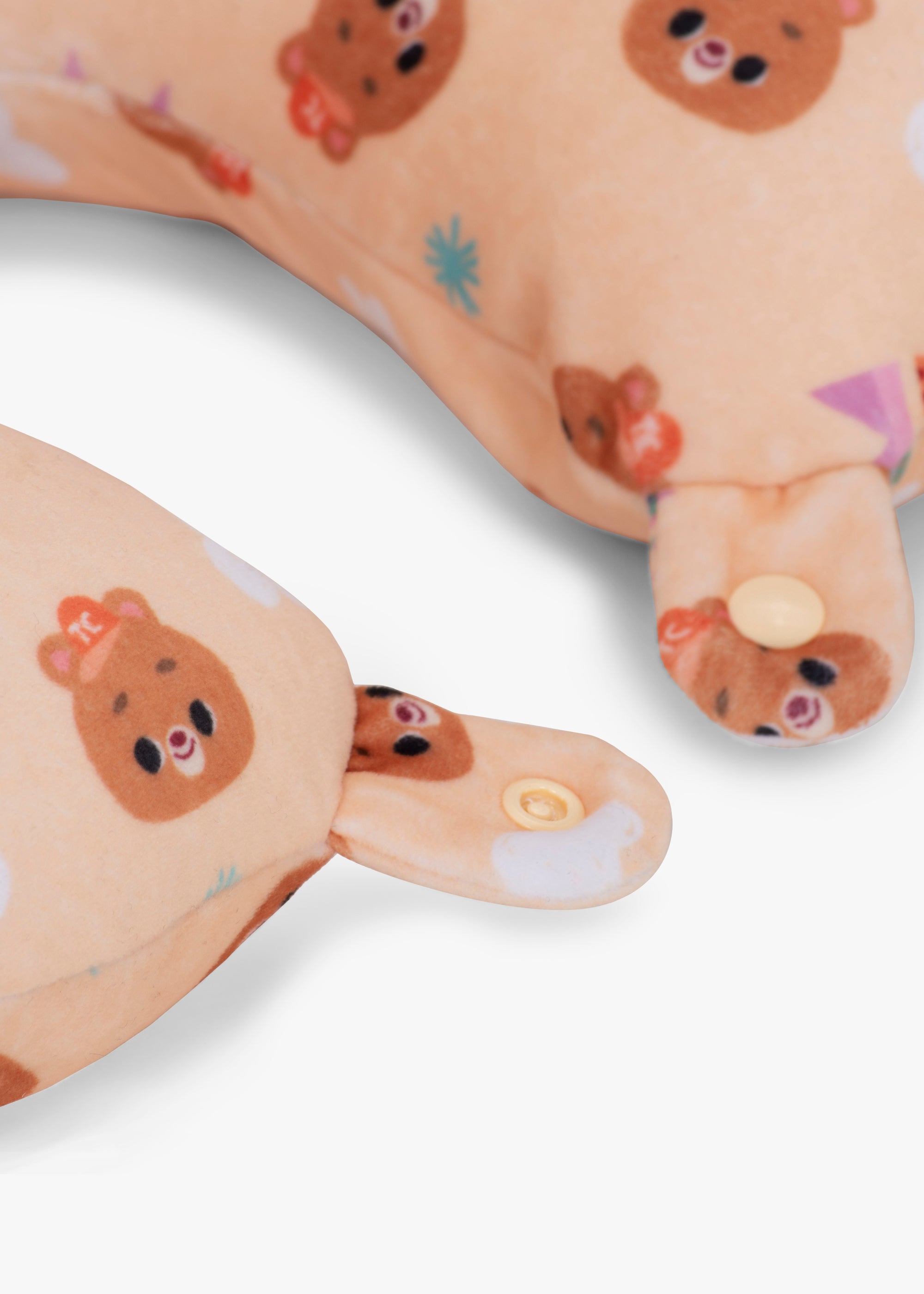 JoJo the Bear's Adventure Kids Travel Pillow