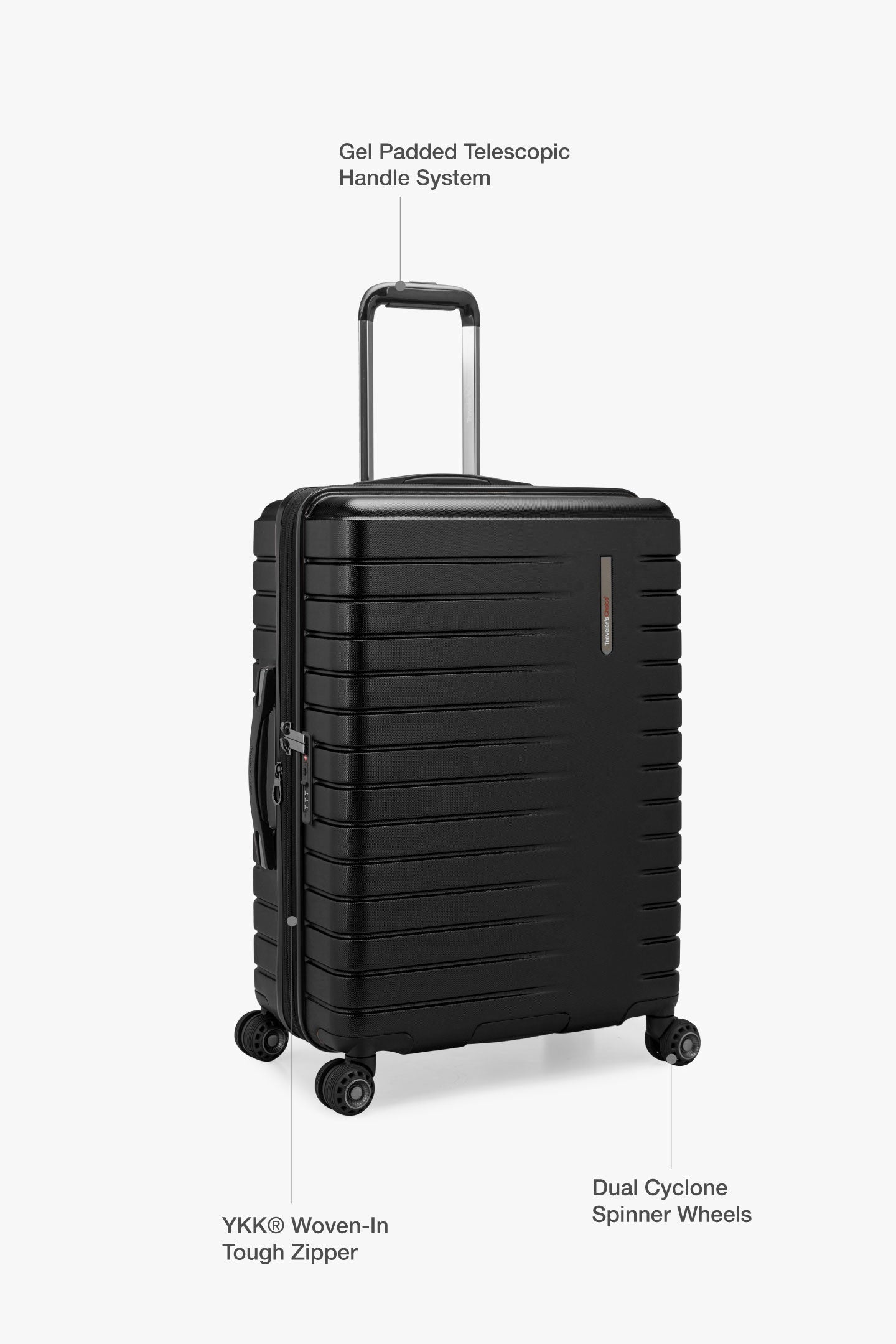 Medium Checked Suitcase, Archer, Glacier Medium Checked Suitcase, Archer, Glacier