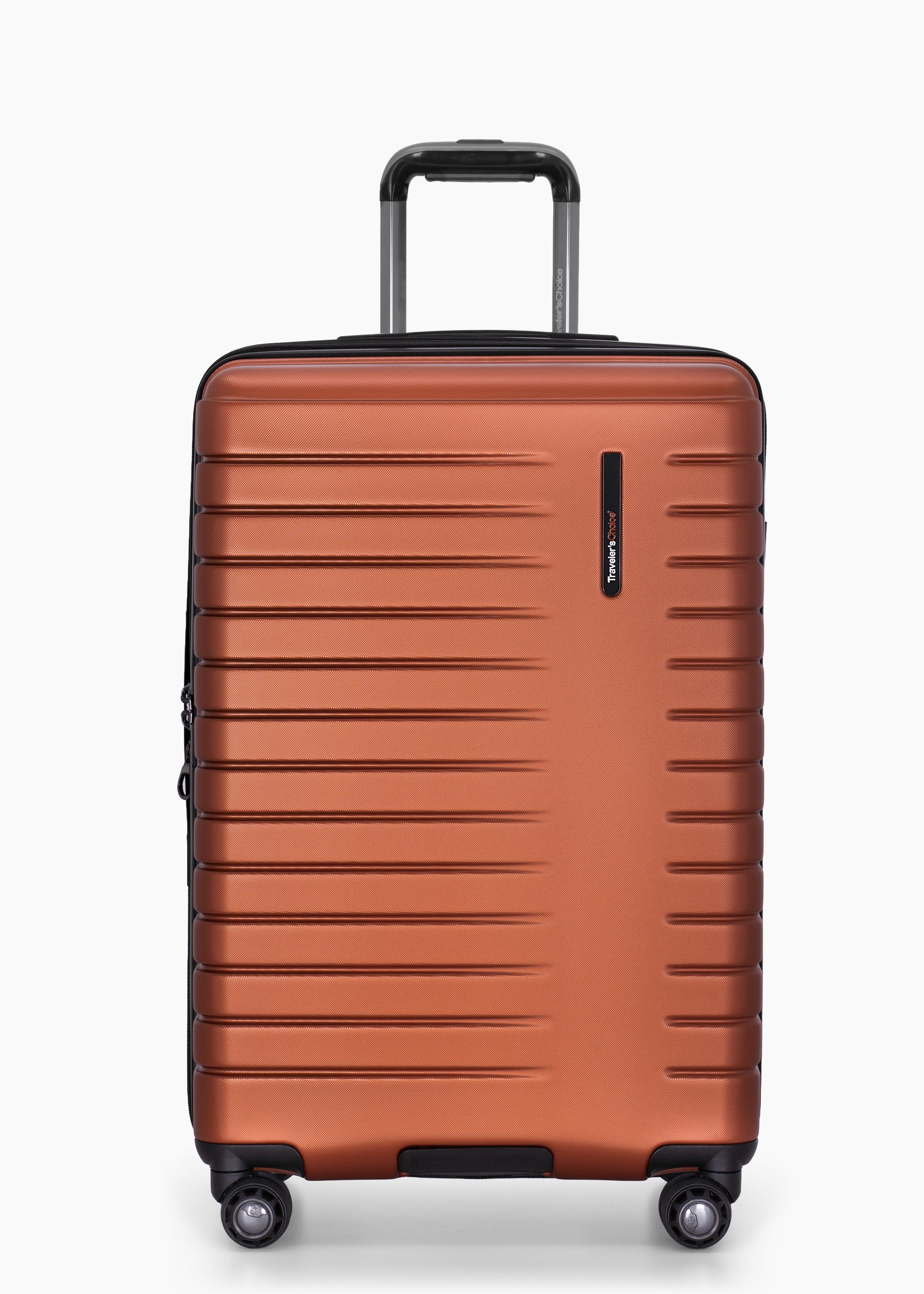 tobacco checked luggage BEIS The Large Check in Roller in Maple Durable Construction 26" Softside Medium Checked Luggage