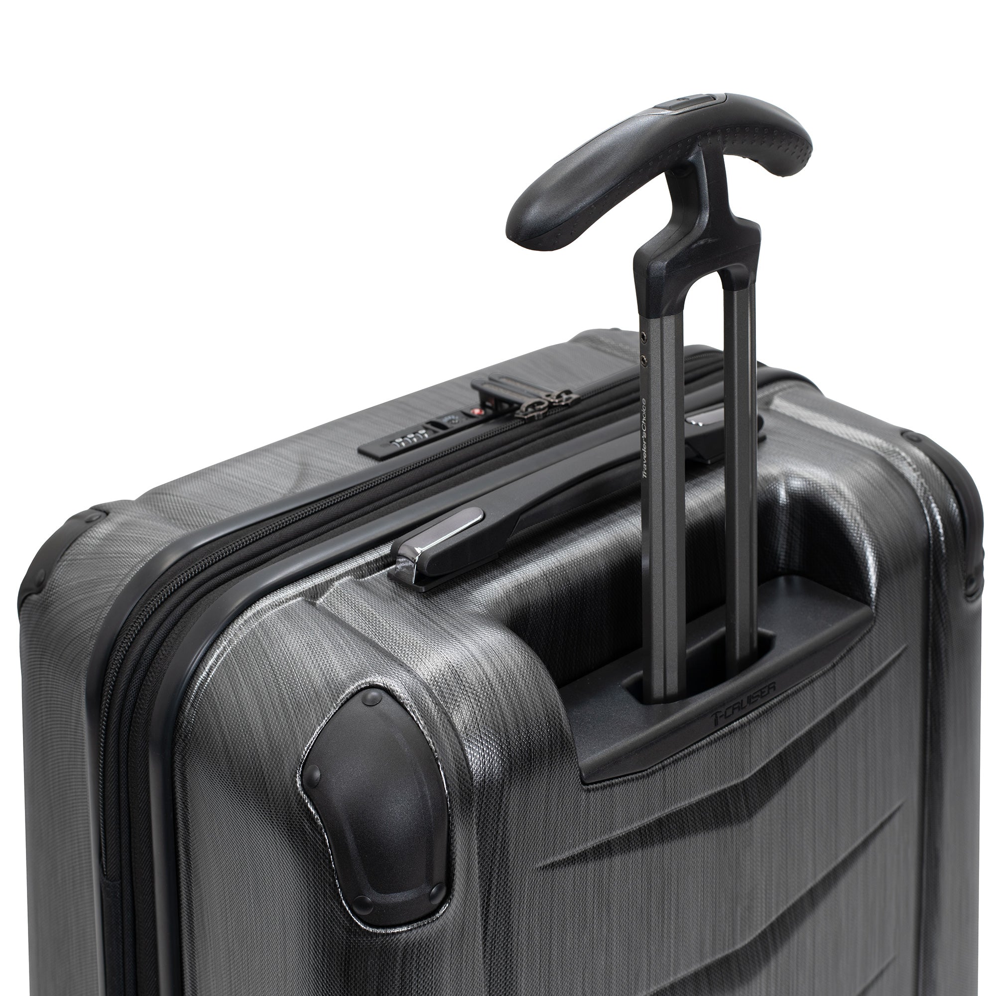 Silverwood Hardside Large Checked Spinner Luggage