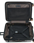 Continent Adventurer Carry On Luggage with USB Port and 4 Spinner Wheels