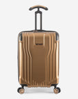 Continent Adventurer Carry On Luggage with USB Port and 4 Spinner Wheels