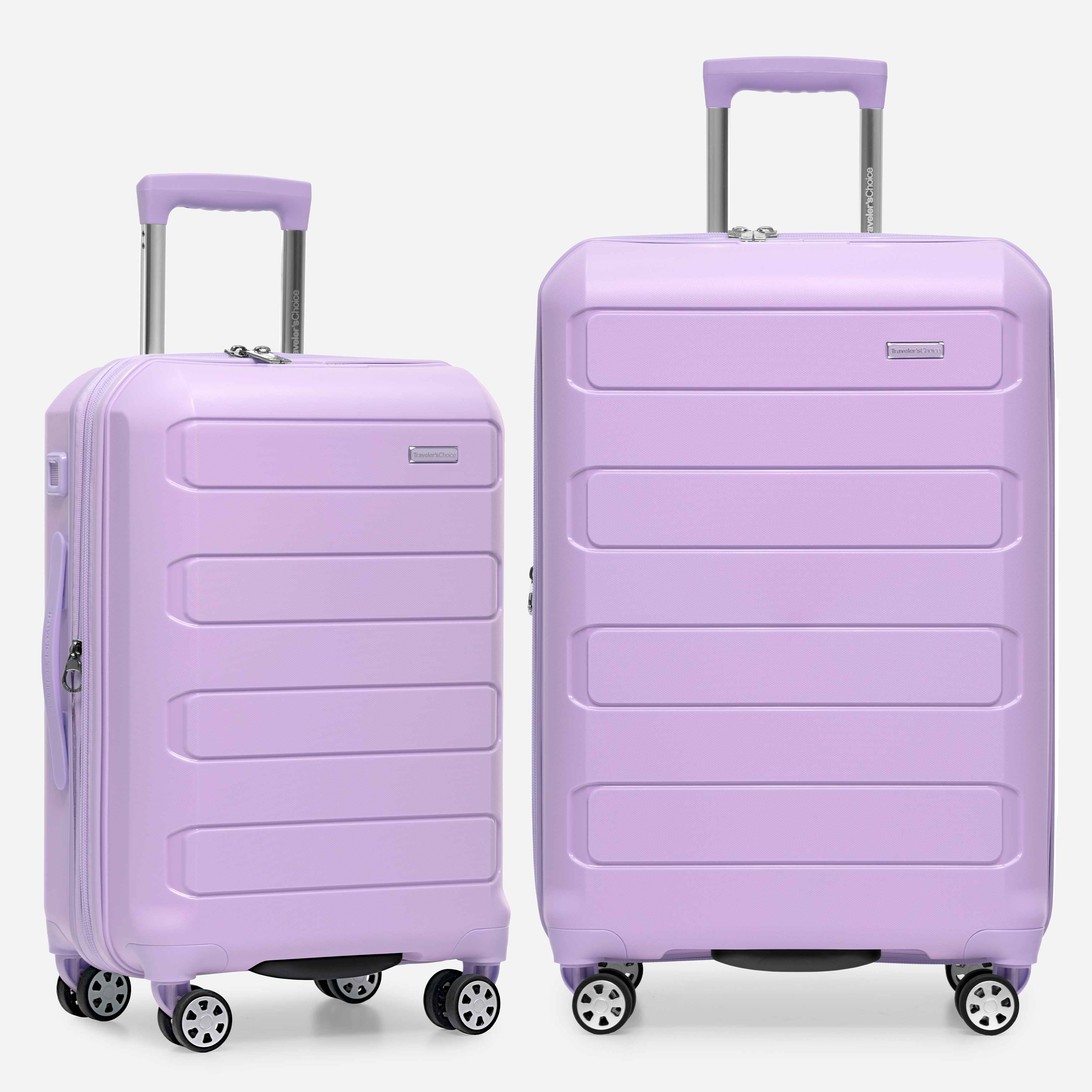 Pink - Pagosa 2-Piece Luggage Set