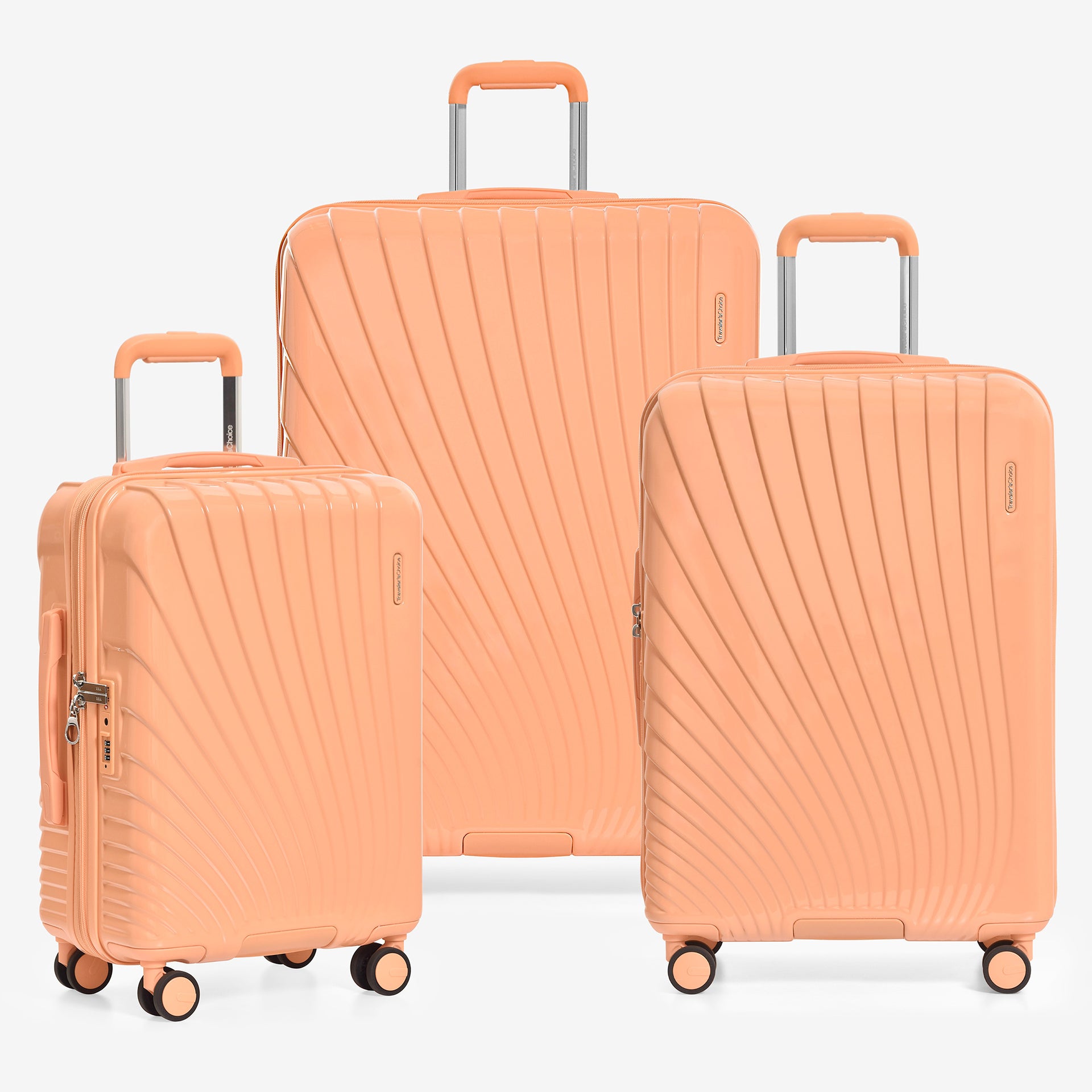 Phenom 3-Piece Luggage Set Papaya