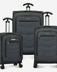 Silverwood Softside 3-Piece Spinner Luggage Set