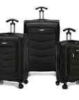 Silverwood Softside 3-Piece Spinner Luggage Set