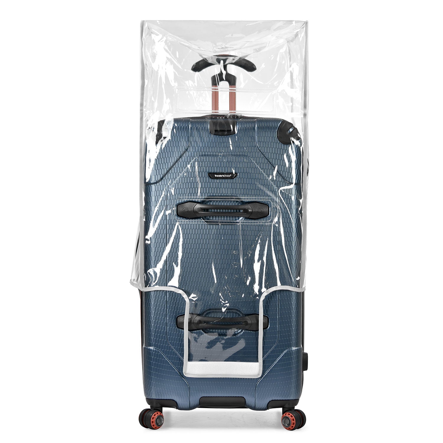 Traveler s Choice Maxporter II Large Trunk Clear Luggage Cover