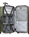 Interior of MaxPorter II Large Trunk Spinner Luggage