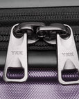 An ZIPPER image of  Archer 3 Piece 4 Wheel Spinner Luggage Suitcase Set