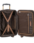 Candlewood Carry On Luggage with 4 Spinner Wheels and USB Port